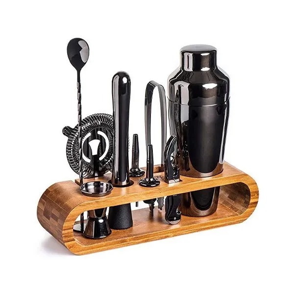 Sort russisk cocktailsæt