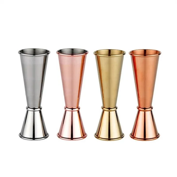 Farvede rustfrit stål jiggers