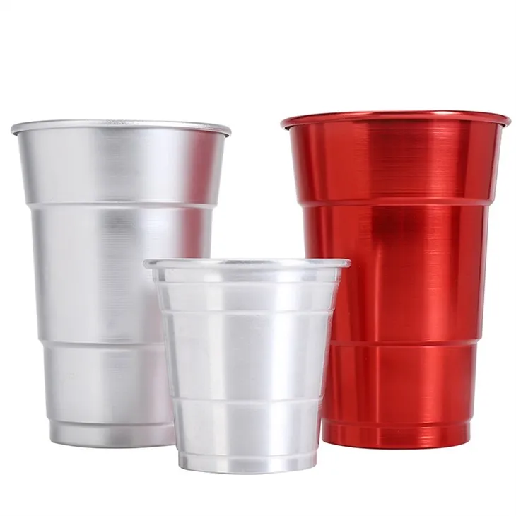 Engangs aluminiumskop af fødevarekvalitet