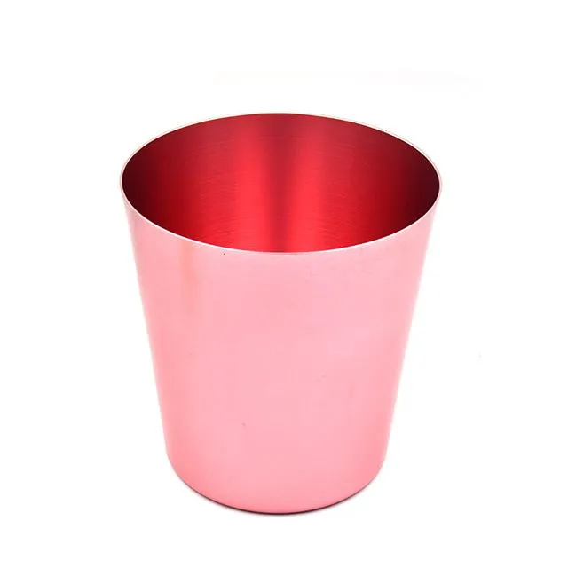 Engangs shot glas aluminium kop