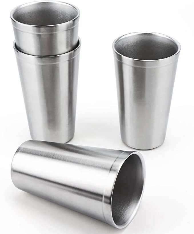 Vintage kopper i rustfrit stål