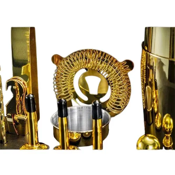 Guld mixologi sæt