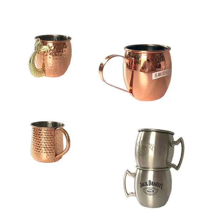 Jack Daniels Dejlig kvalitet Personaliseret Moskva Mule krus