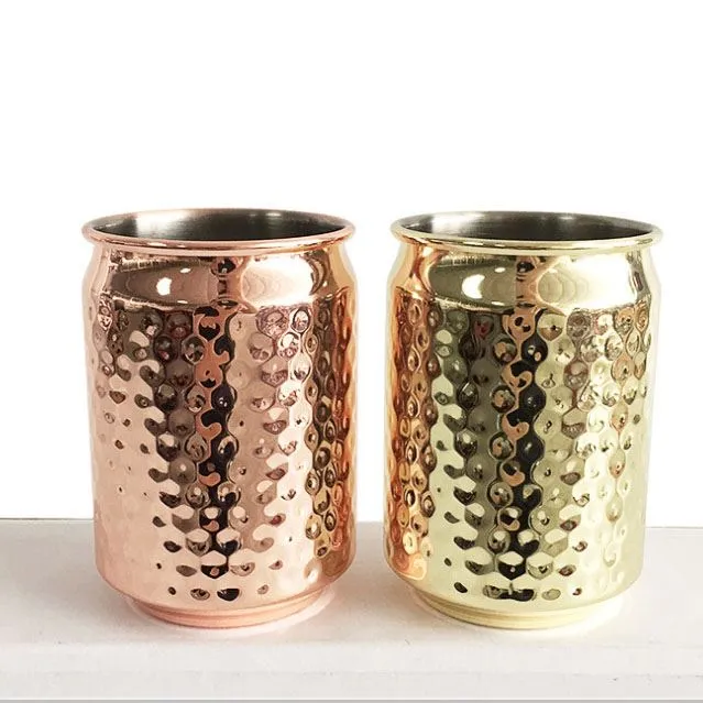 Rock Pattern Cola Can Thump Aluminium Cup