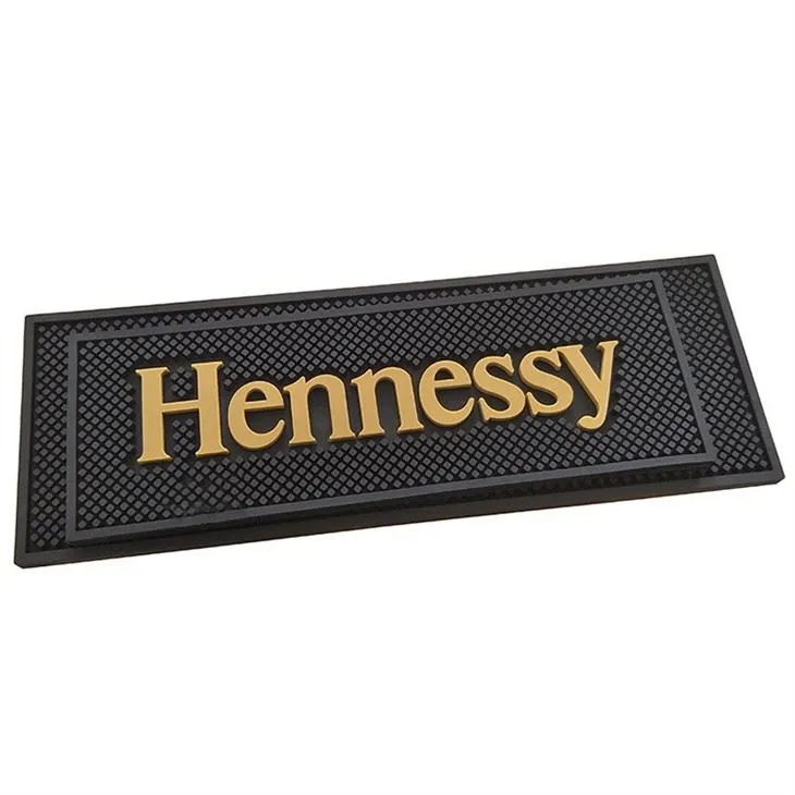 Gummi Hennessy Bar Mat