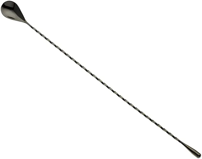 Sort stangske af rustfrit stål